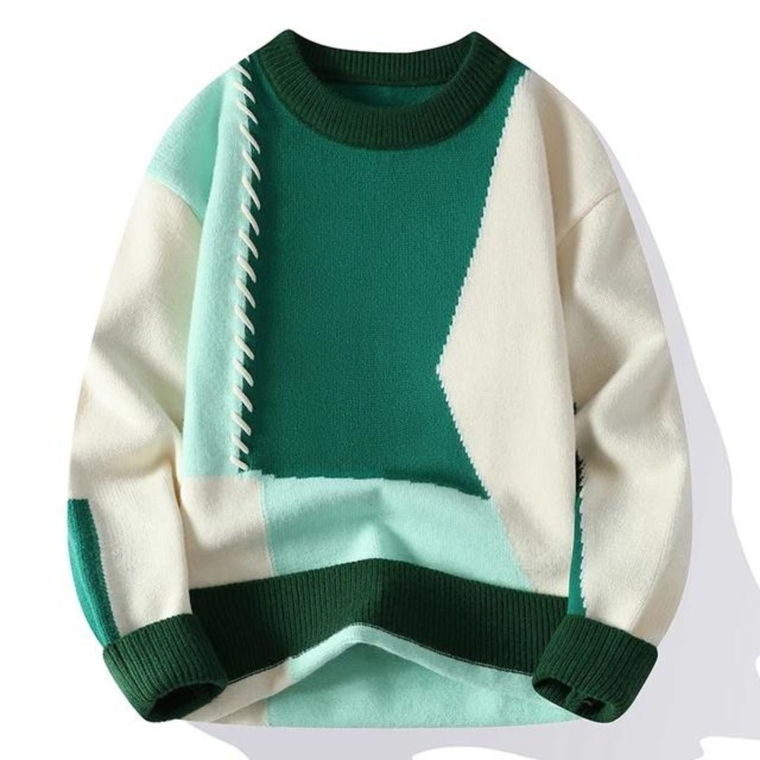 Anderson™ | Cozy Patchwork Sweater - ENVI