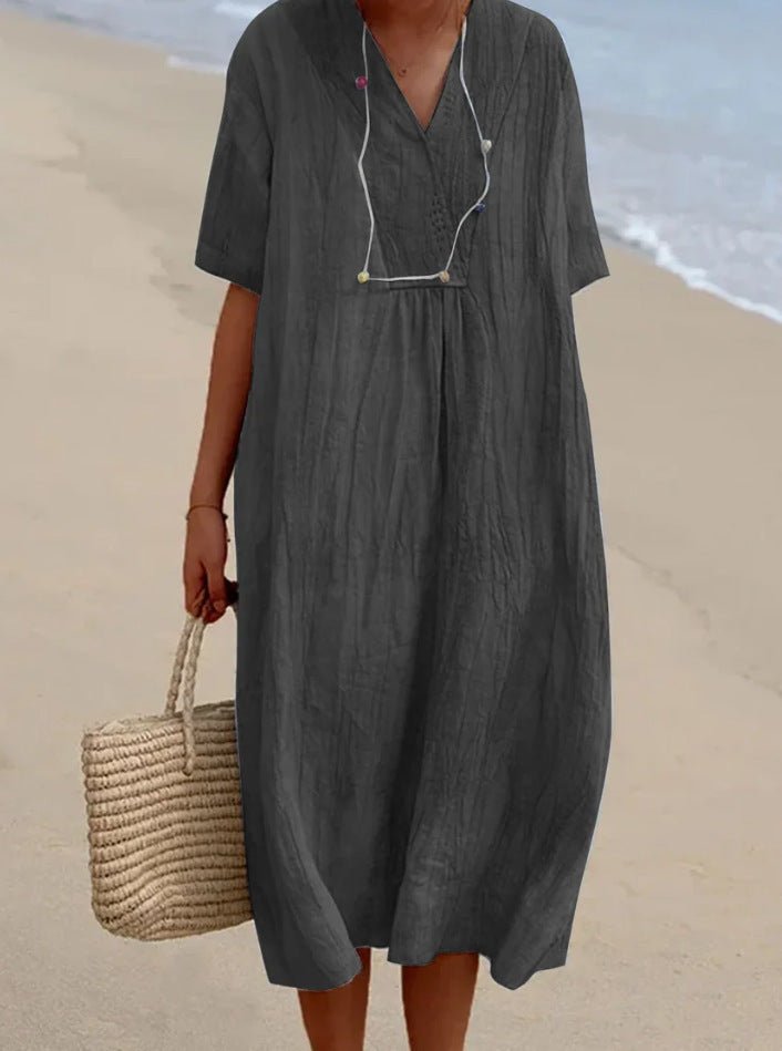 ANISE™ | LINEN DRESS - ENVI