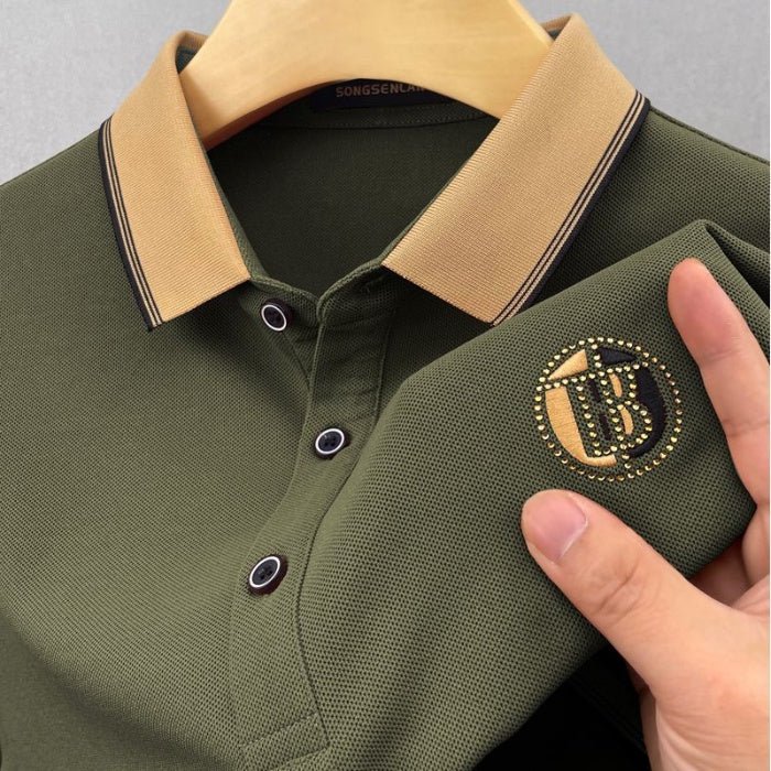 Bruno™ | Breathable Cotton Polo Shirt - ENVI