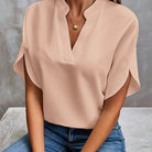 Camilla™ | Casual V - Neck Blouse - ENVI