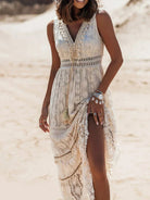 Carmine™ | Elegant boho style dress - ENVI