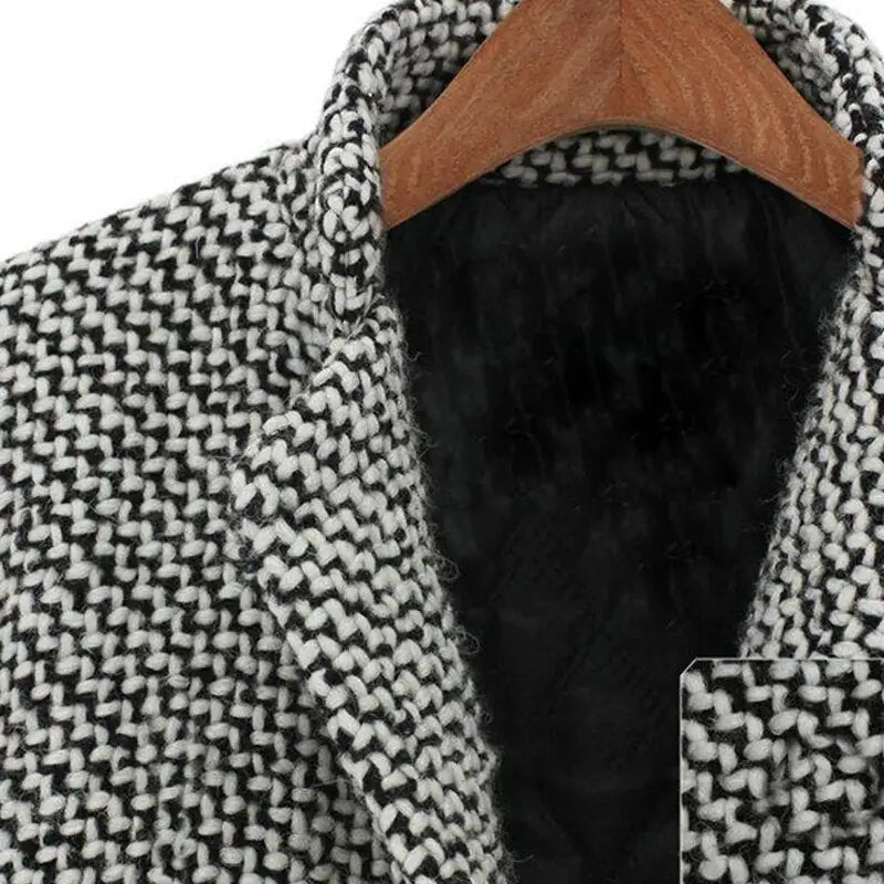 Cheska™ | Long wool coat jacket - ENVI