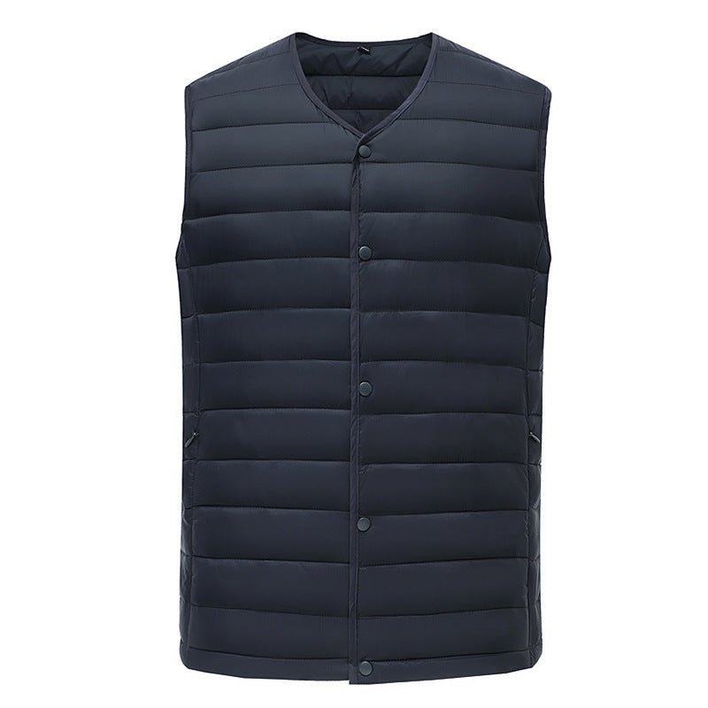 Corey™ | Autumn - Winter Cross - Border Quilted Cotton Vest - ENVI