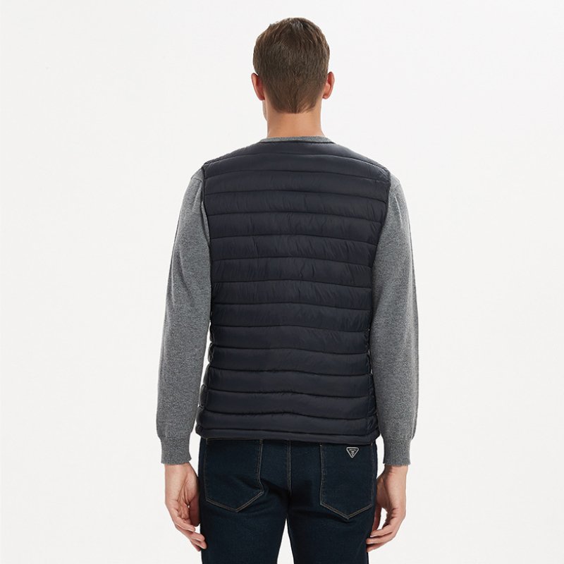 Corey™ | Autumn - Winter Cross - Border Quilted Cotton Vest - ENVI