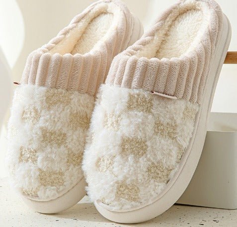 Cozy Winter Fuzzy Slippers - ENVI