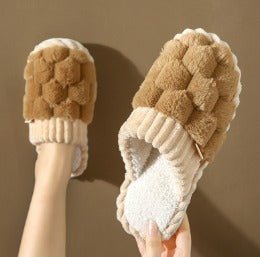 Cozy Winter Fuzzy Slippers - ENVI