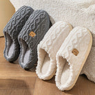 Cute Bear Plush Slippers - Ultra Soft - ENVI