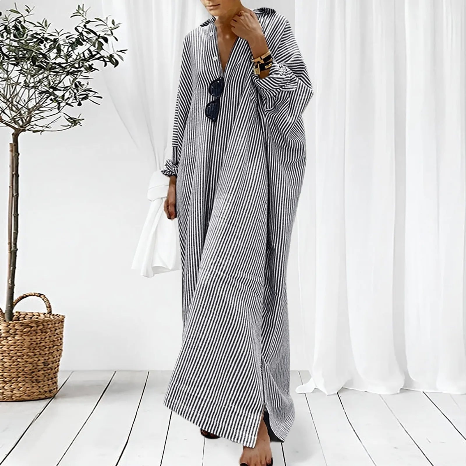 Elysian™ | Button - Down Maxi - ENVI