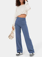 Emma™ | High Waisted Elastic Pants - ENVI