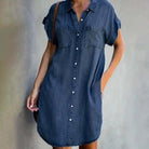 HANNAH™ | Women's Summer Dress In Jeans Style - ENVI