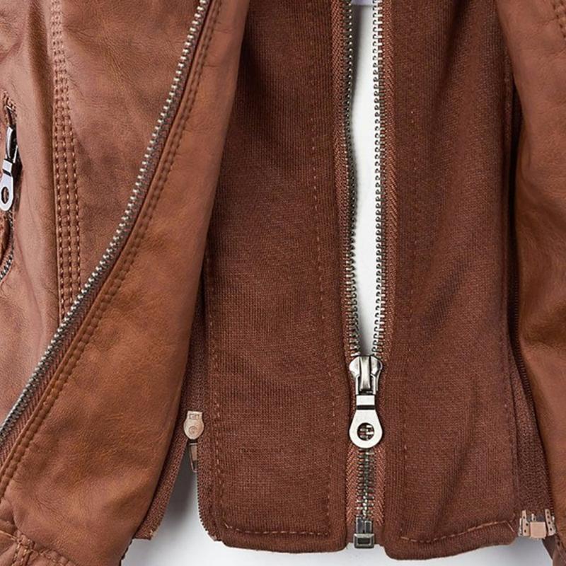 Kayla™ | Leather jacket - ENVI