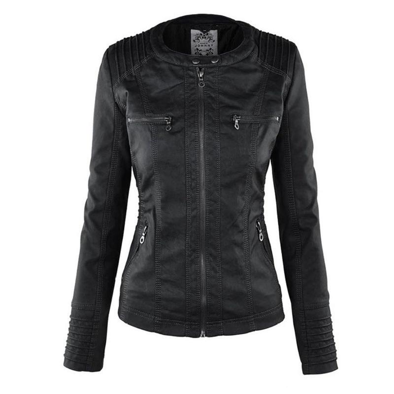 Kayla™ | Leather jacket - ENVI