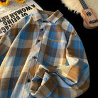 KYLE™ | Classic Men's Plaid Shirt - ENVI