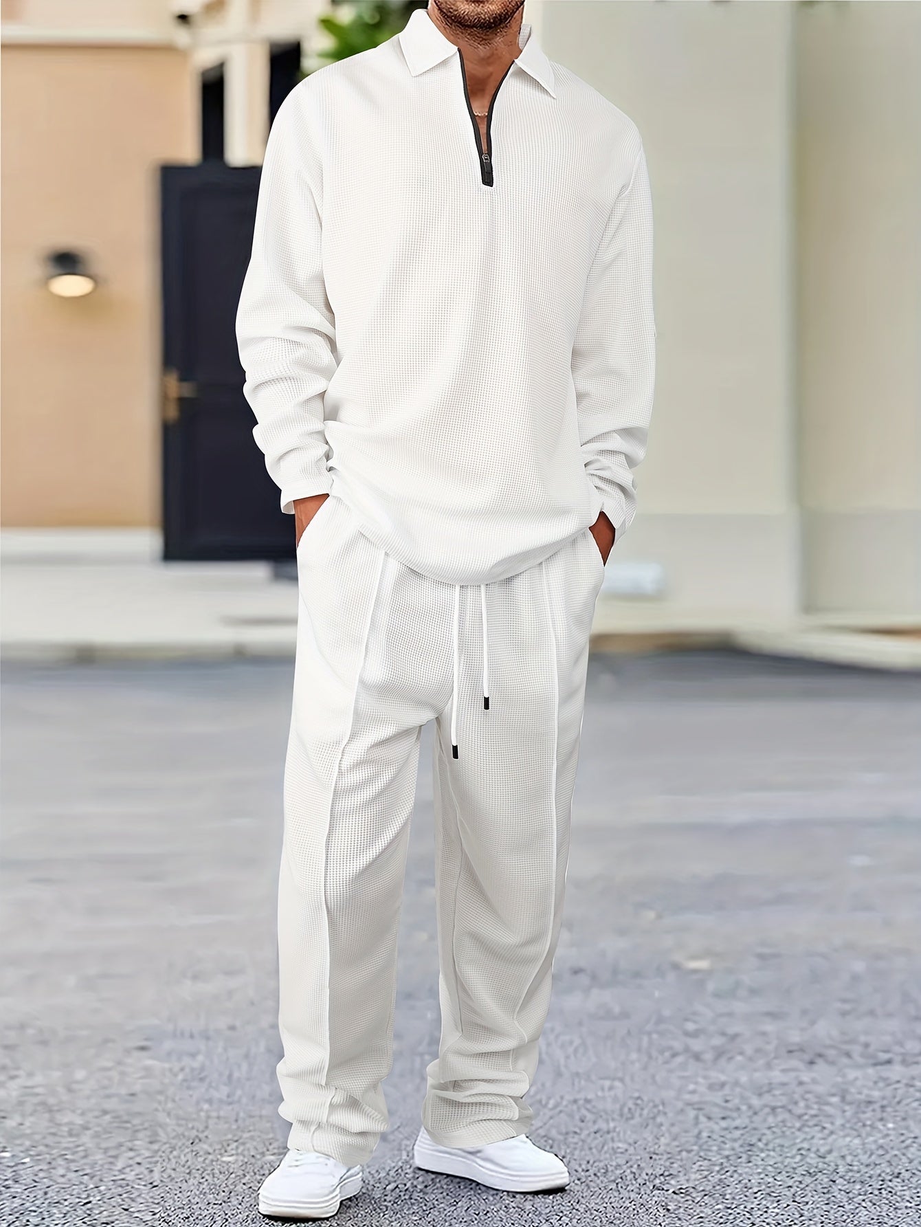 LANCE™ | 2 - Piece Quarter Zip Relaxed Set - ENVI