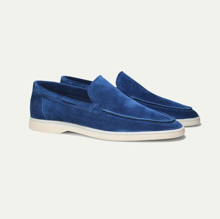 LAURENT™ | Classic men's suede loafers - ENVI