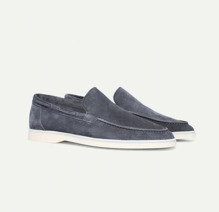 LAURENT™ | Classic men's suede loafers - ENVI