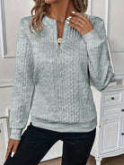 Louisa™ | Sweater with Zipper - ENVI