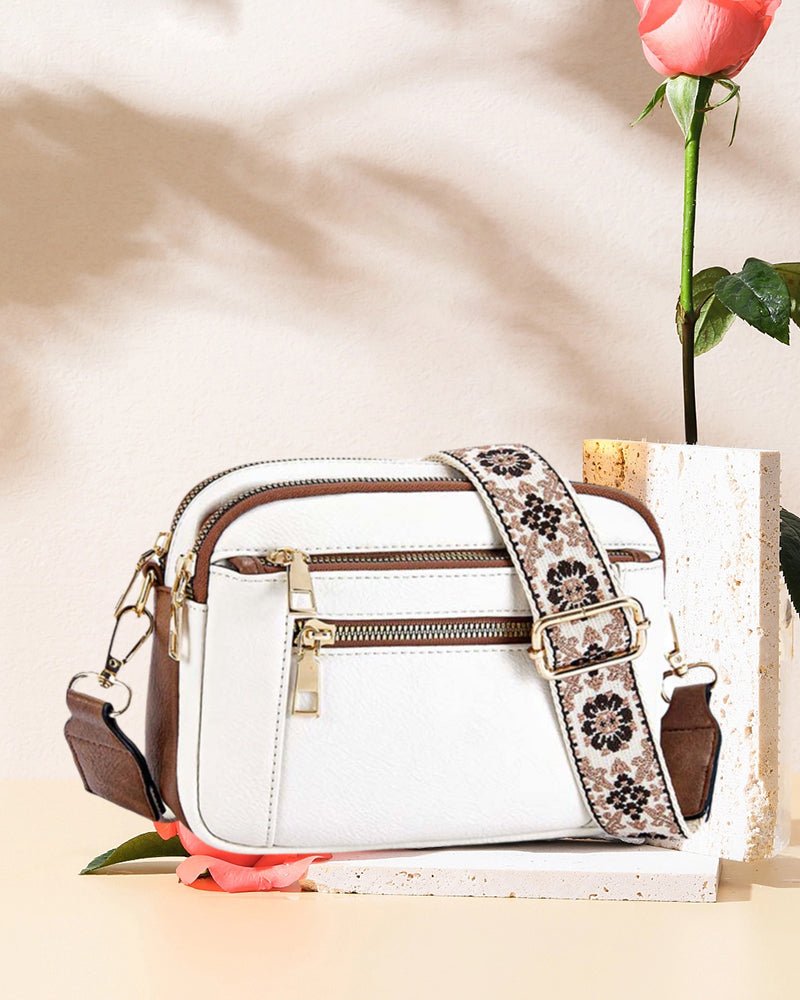 Multifunctional zipper crossbody bag - ENVI