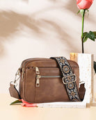 Multifunctional zipper crossbody bag - ENVI