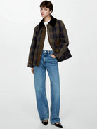 Plaid Straight - Cut Women's Jacket - ENVI