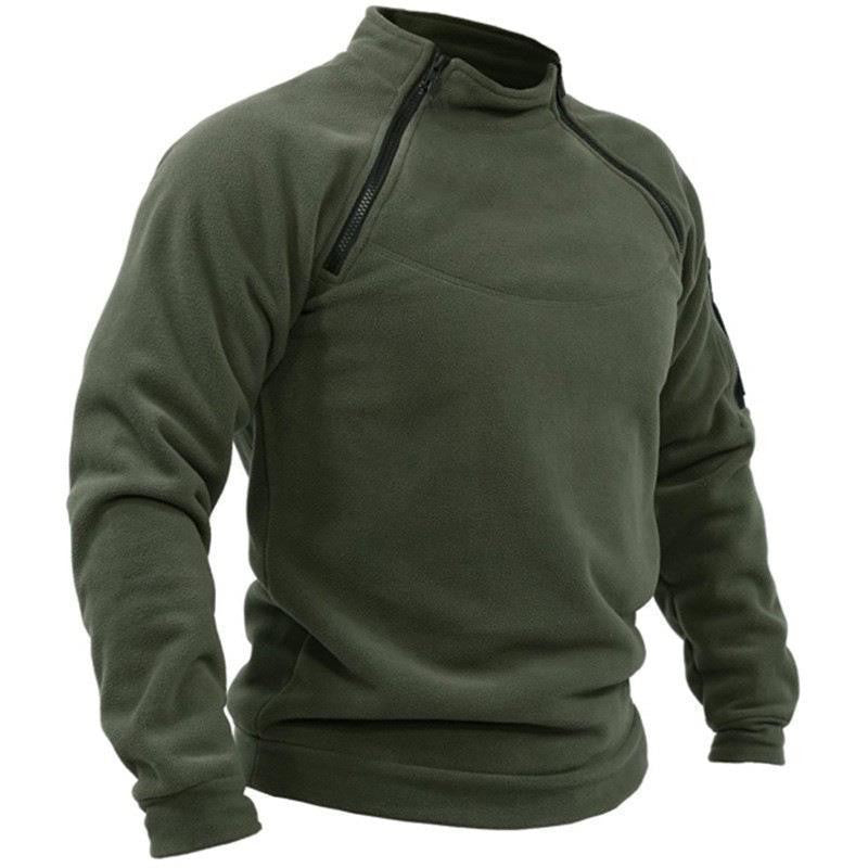 Renard™ | Modern Stand Collar Dual Zip Warm Sweater - ENVI