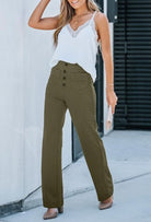 Ria™ | High Waist Stretch Casual Pants - ENVI