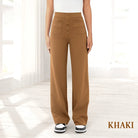 Ria™ | High Waist Stretch Casual Pants - ENVI