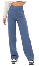 Ria™ | High Waist Stretch Casual Pants - ENVI