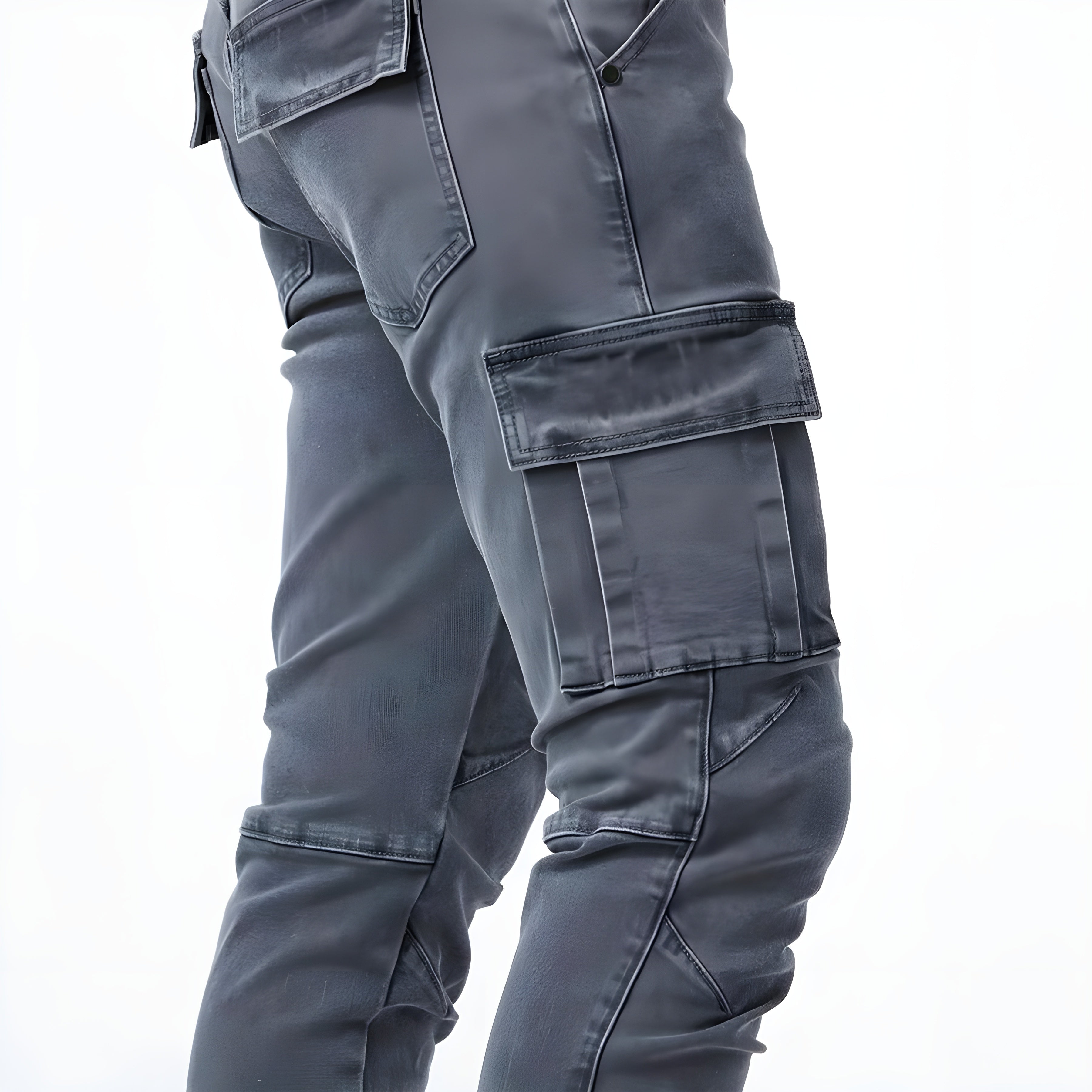 Rigor™ | Stretchable Denim Cargo Pants - ENVI